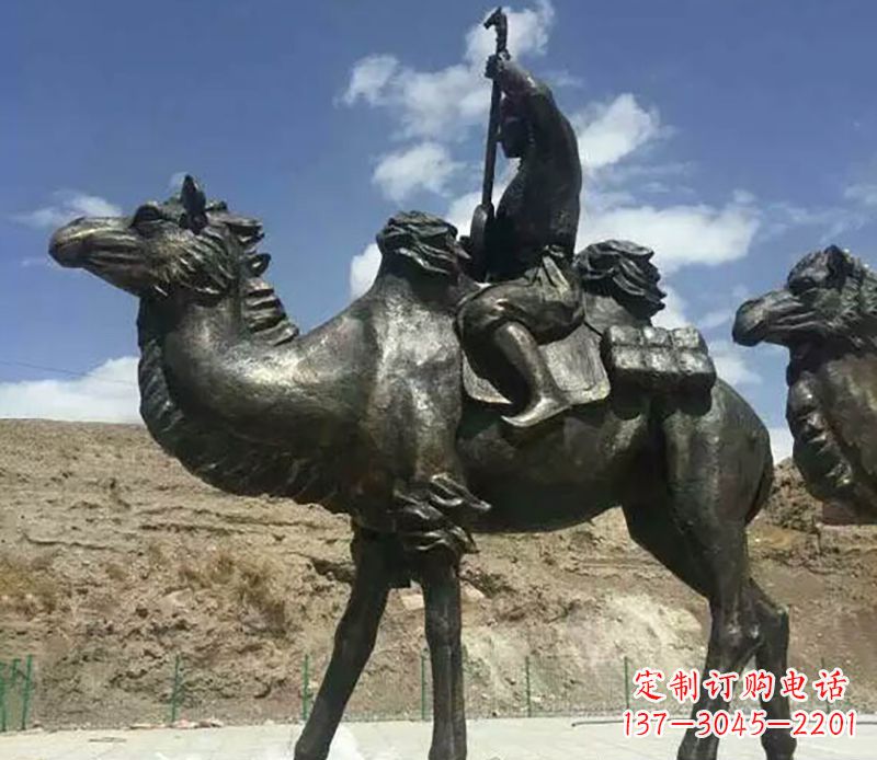 福建骆驼铜雕