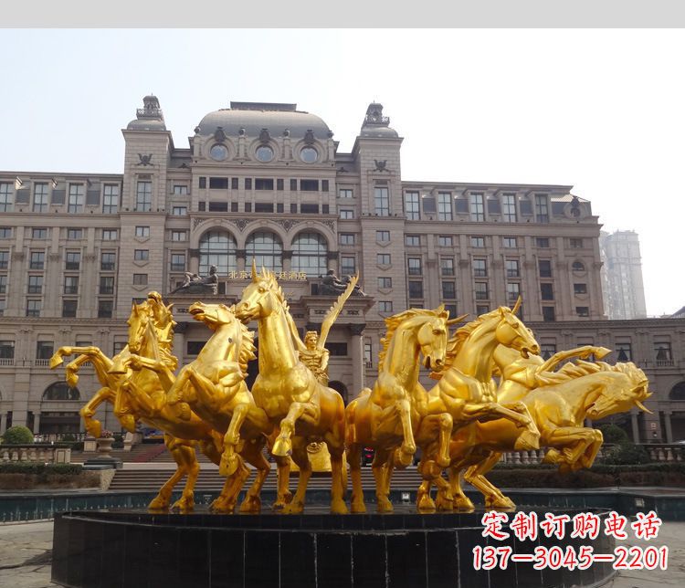 福建马动物铜雕,令您流连忘返