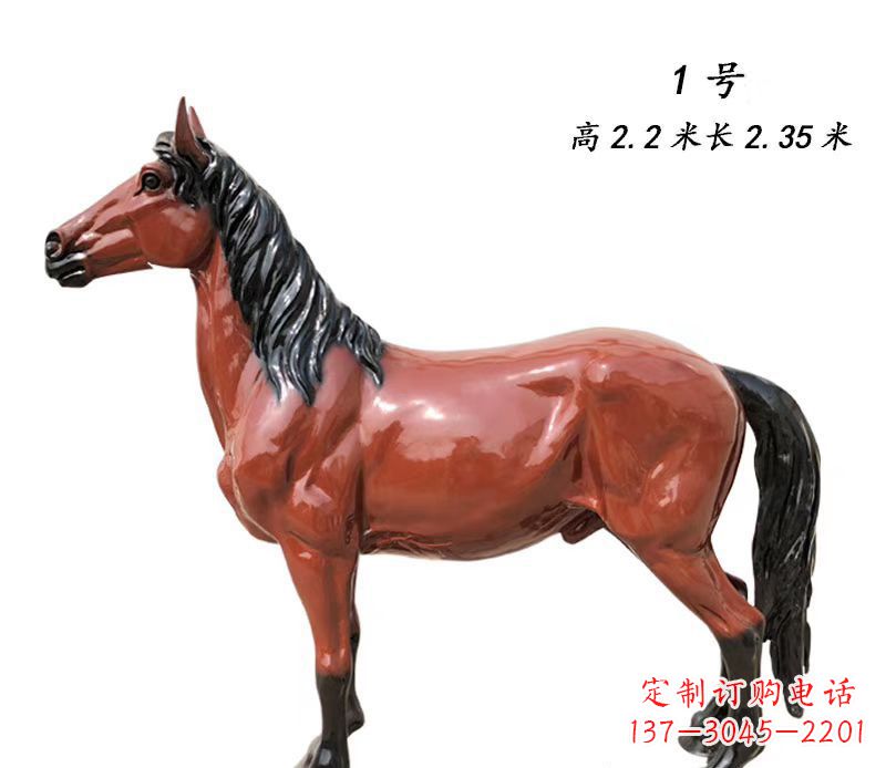 福建精美马雕塑让您尽情享受动物之美