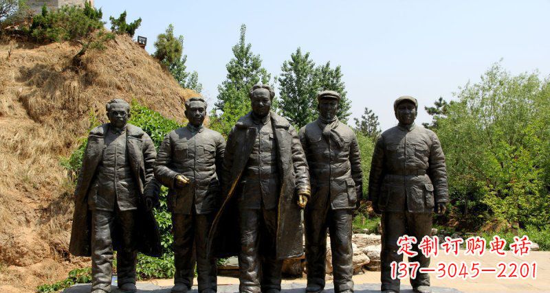 福建传承历史,永记心间——中领雕塑毛主席人物铜雕