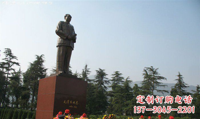 福建定制雕塑之毛主席铜雕