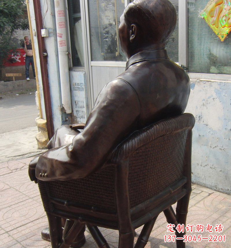 福建伟大领袖铜雕塑,缅怀毛主席伟大的一生