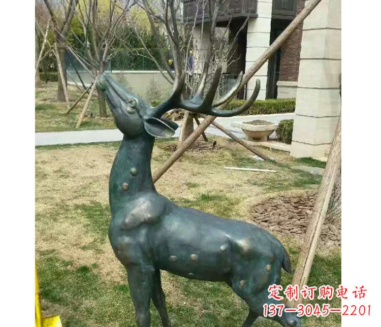 福建梅花鹿雕塑——把大自然的魅力带入你的家