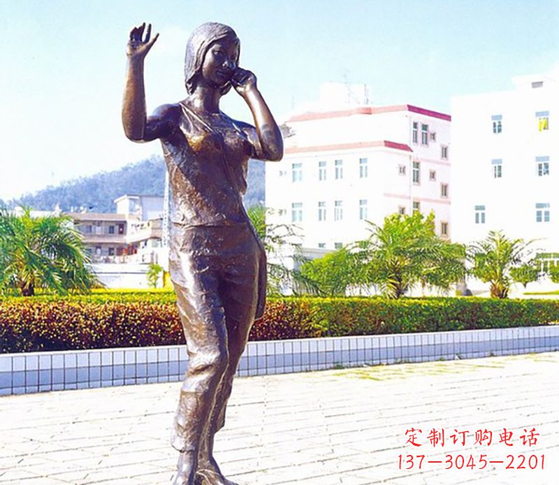 福建美女雕塑——一种经典的室外观赏雕塑