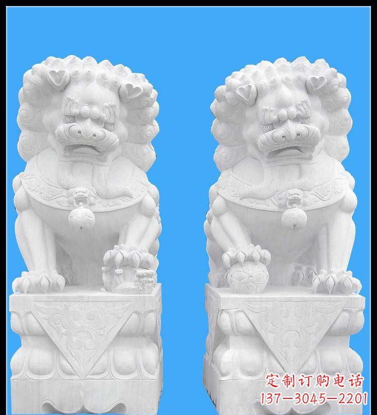 福建狮子雕塑,魅力体现宏伟大气