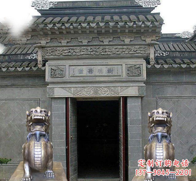福建领雕塑定制的貔貅雕塑,展现祥和福禄
