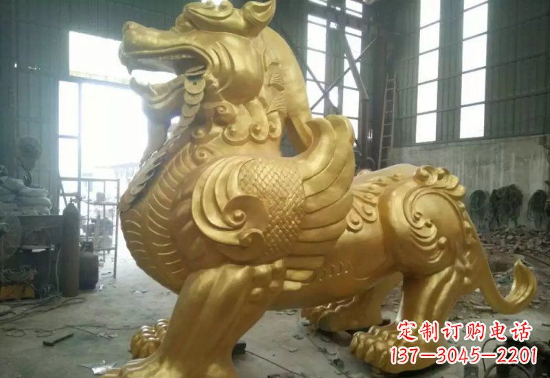 福建精美精致的貔貅雕塑