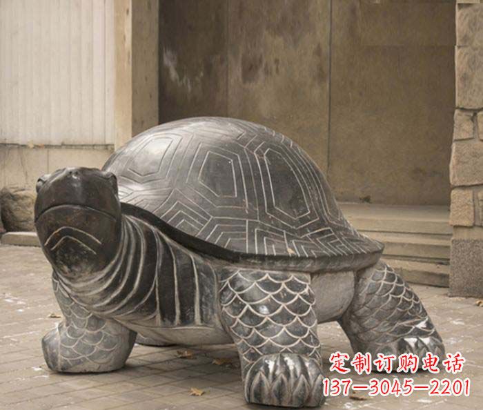福建精美乌龟石雕把您的母子激情表达出来