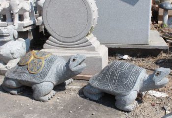 福建质朴弥足细节的乌龟雕塑