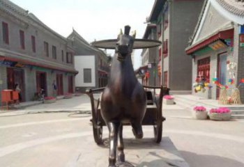福建艺术装点的汉代马车——马车铜雕