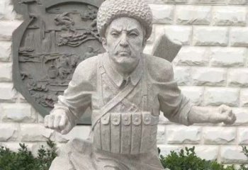 福建黄继光雕塑，传承着历史的经典