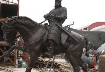 福建将军骑马铜雕，聚焦古典品质