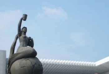 福建中领雕塑推出的精美雕塑——铜铸地球塑像，…