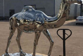 福建镜面不锈钢骆驼雕塑生动又独特