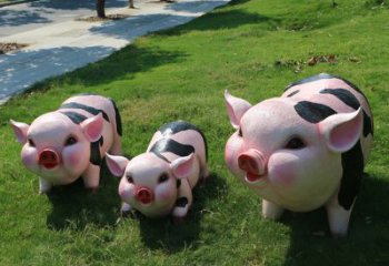 福建全新卡通猪雕塑，为您的家居装饰带来活力