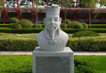福建精美绝伦，欧阳询石雕头像