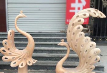 福建中领雕塑专业提供独特精致的孔雀石雕塑，以…