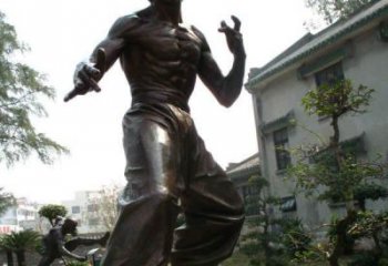 福建专业定制李小龙铜雕