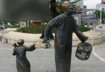 福建中领雕塑：铸造艺术，传承美好，给你精致精美的儿童铜雕