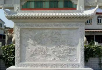 福建墙面影壁石雕，让龙凤陪您共度美好！