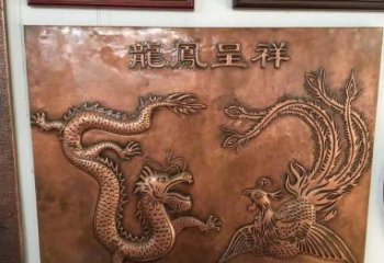 福建中领雕塑|传统铜雕龙凤精美雕塑