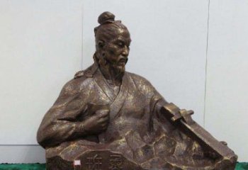 福建鲁班雕塑，古代名人铜雕定制