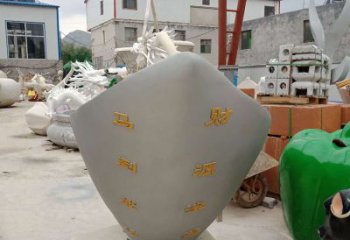 福建精美元宝雕塑，马到成功！