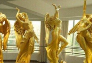 福建西方天使雕塑，精美绝伦