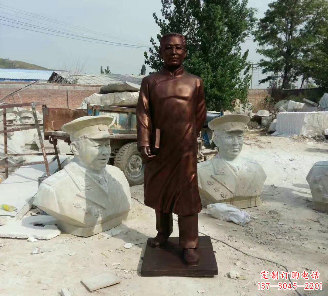 福建匠心精神打造经典陶行知雕塑