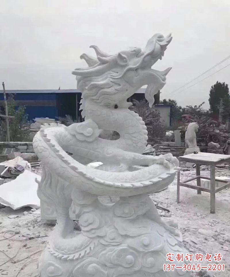 福建特色盘龙景观石雕,品质超凡的艺术杰作