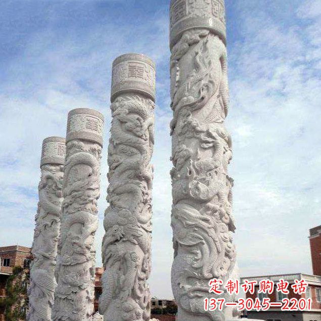福建精美石雕龙雕塑,释放神秘力量