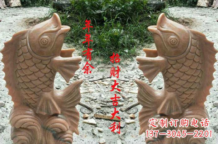 福建中领雕塑:最精美的鲤鱼雕塑