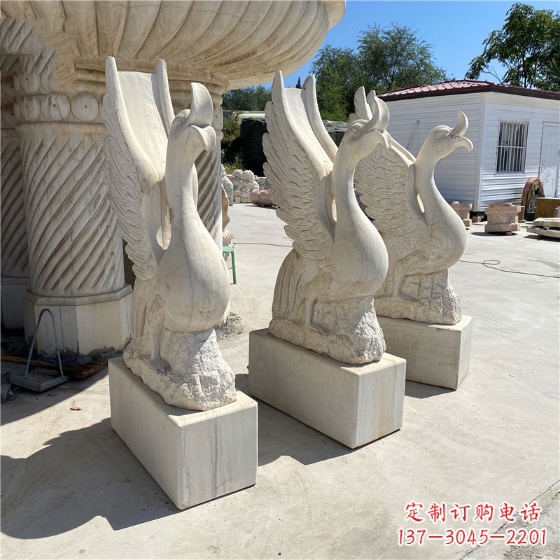 福建天鹅雕塑!美轮美奂,助您的公园景观更加绚烂