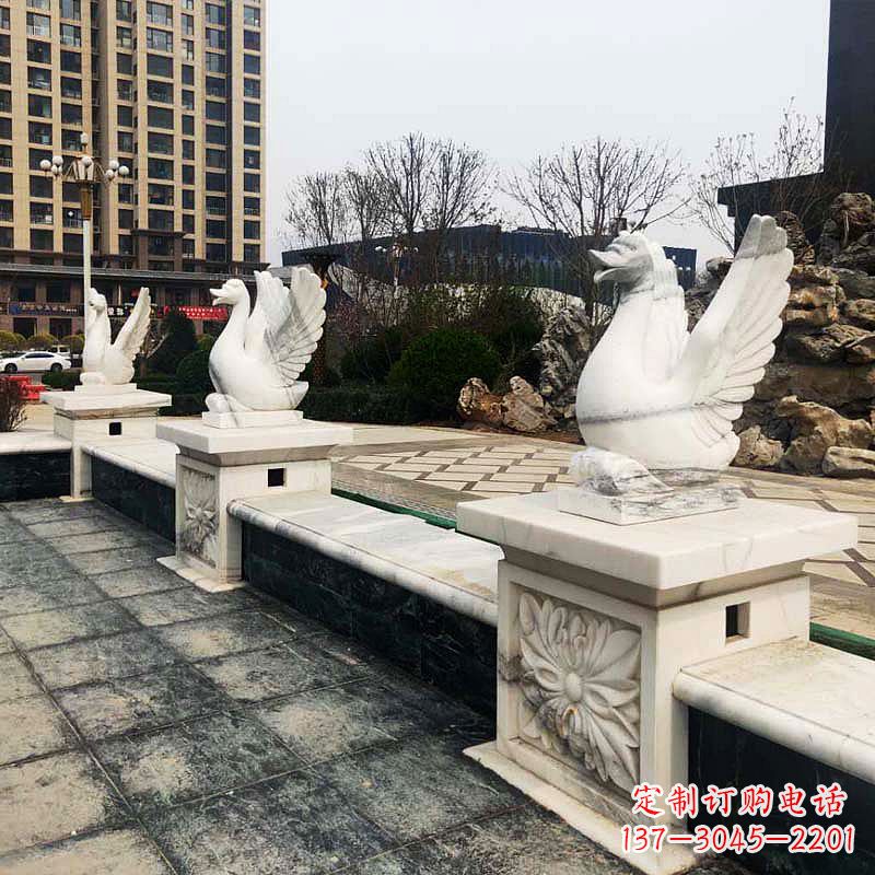 福建中领雕塑提供最高质量的天鹅雕塑定制服务。…