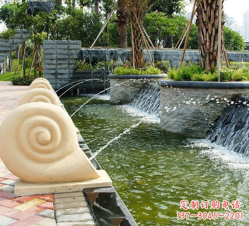 福建蜗牛石雕塑|带你走进自然的美丽