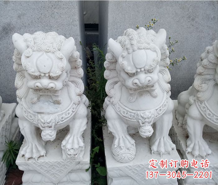 福建中领雕塑大理石狮子雕塑