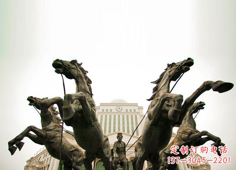 福建优雅马车雕塑,精致雕琢,点缀你的生活