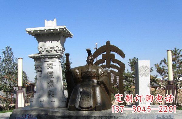 福建秦始皇雕塑,精致细腻,传承历史之美