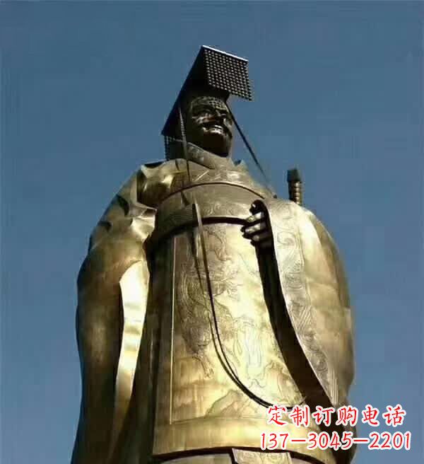 福建秦始皇铜雕,值得纪念的经典艺术