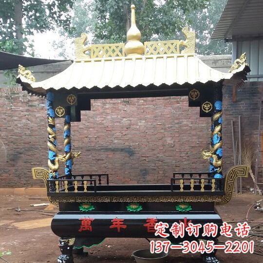福建琴书侣文铜香炉|传承文雅风韵