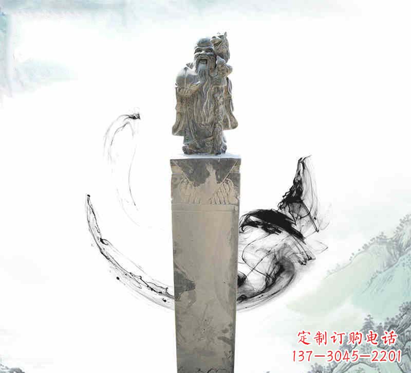 福建寿星拴马柱,纪念爱的永恒记忆