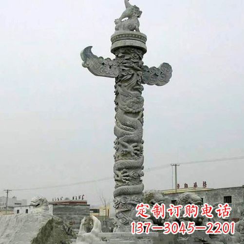 福建青石华表雕塑,带您领略至高贵的艺术之美
