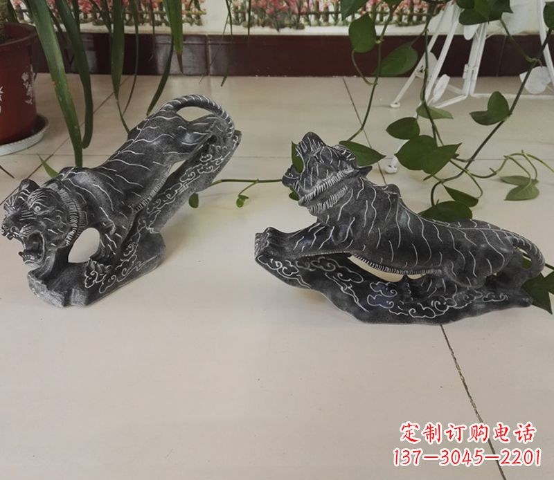 福建青石大型老虎雕塑是由中领雕塑设计制作的一…