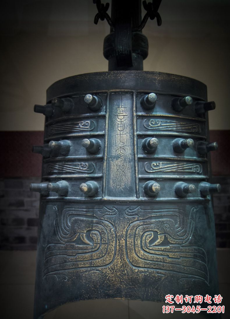 福建青铜编钟雕塑,让你的家园拥有精致的时尚