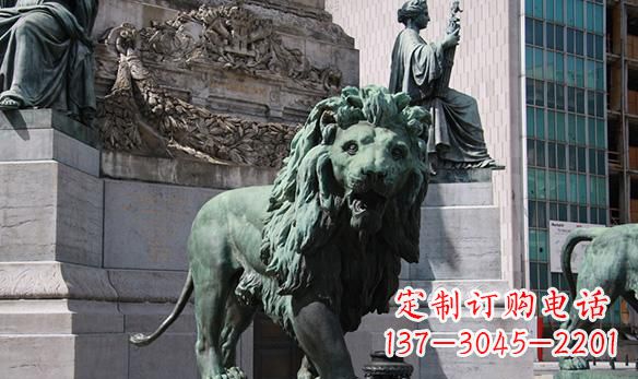 福建传承传统工艺,狮子雕塑精品上市