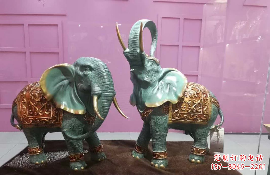 福建打造自己专属的青铜小象雕塑