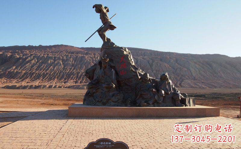 福建中领雕塑|唐僧铜雕雕塑定制