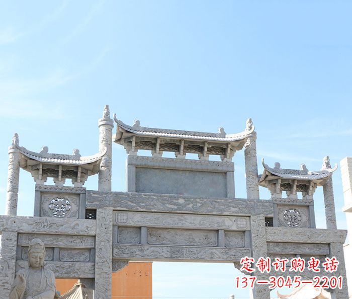 福建艺术牌坊石雕，质量保证