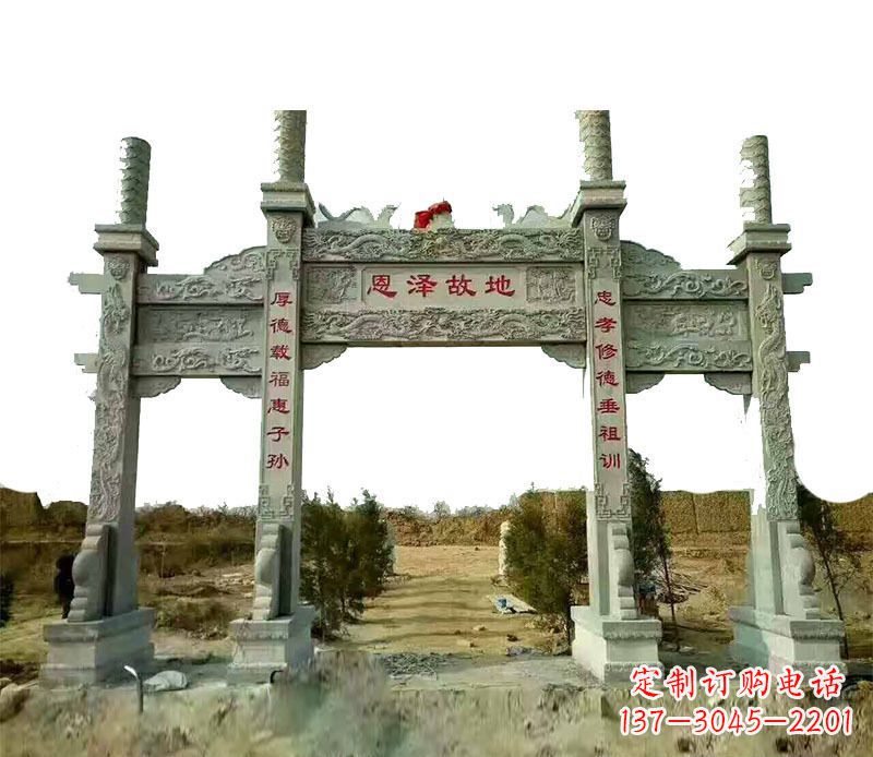 福建石雕牌坊，艺术精美永恒