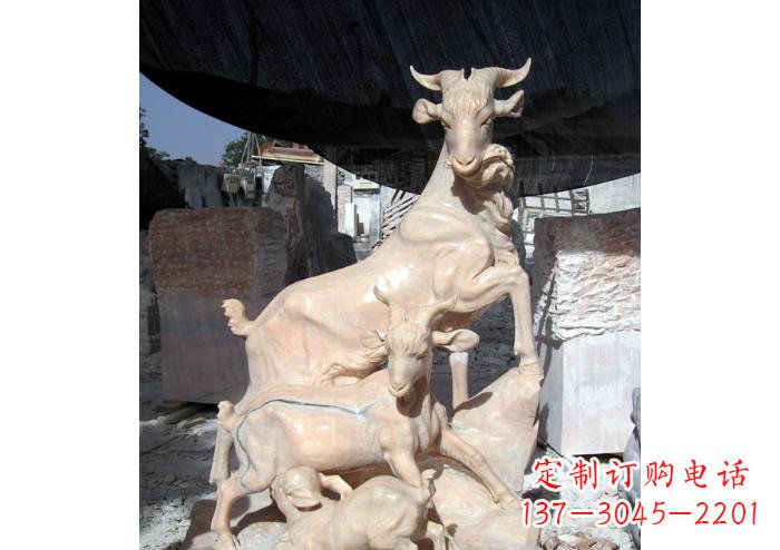 福建三阳开泰公园独特动物石雕